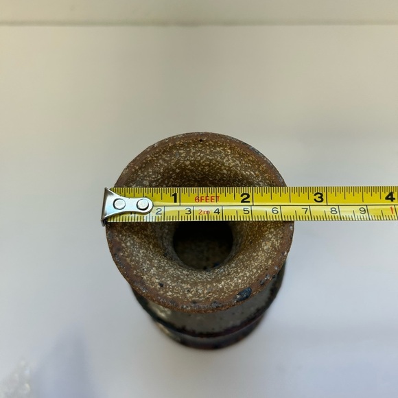 Studio Pottery Vase/candle holder/crafted style of the Leach Pottery trad - Picture 6 of 7